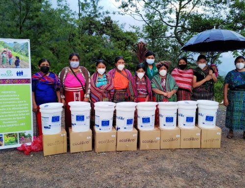 Contribuyendo para que las familias tengan agua segura en casa